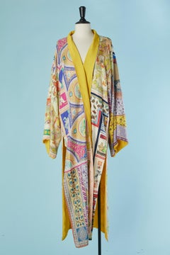 Silk printed kimono ETRO