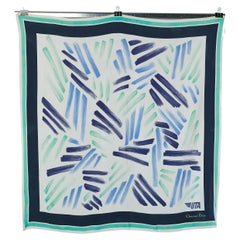 Silk printed scarf Christian Dior for UTA