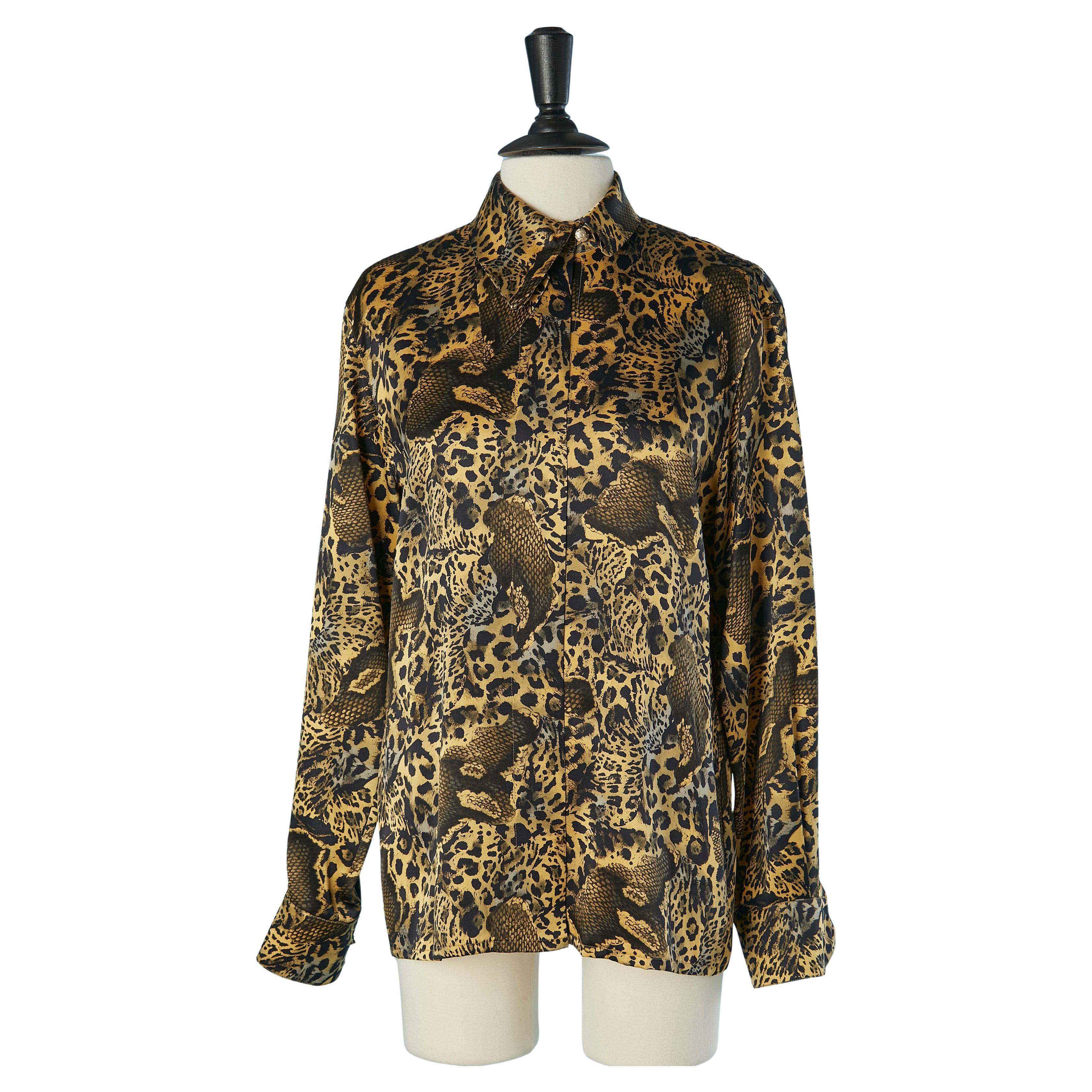 Camicia in seta stampata Escada Margaretha Ley