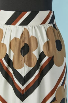Silk printed skirt Dolce & Gabbana