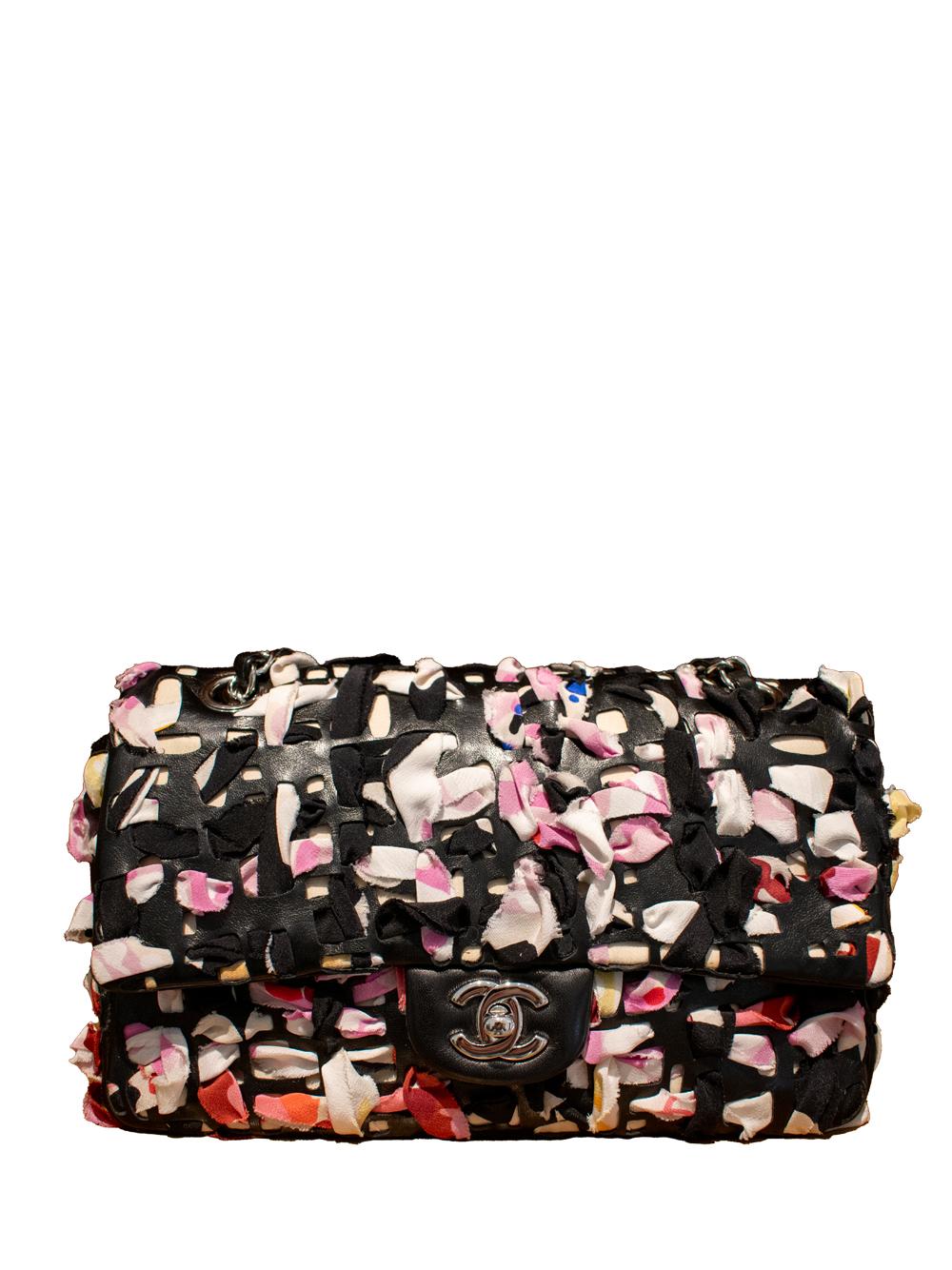 Chanel Silk Ribbon Classic Flap For Sale