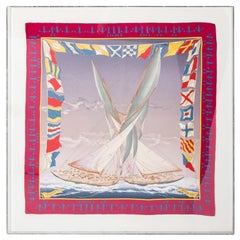 Écharpe de voile en soie d'Hermès