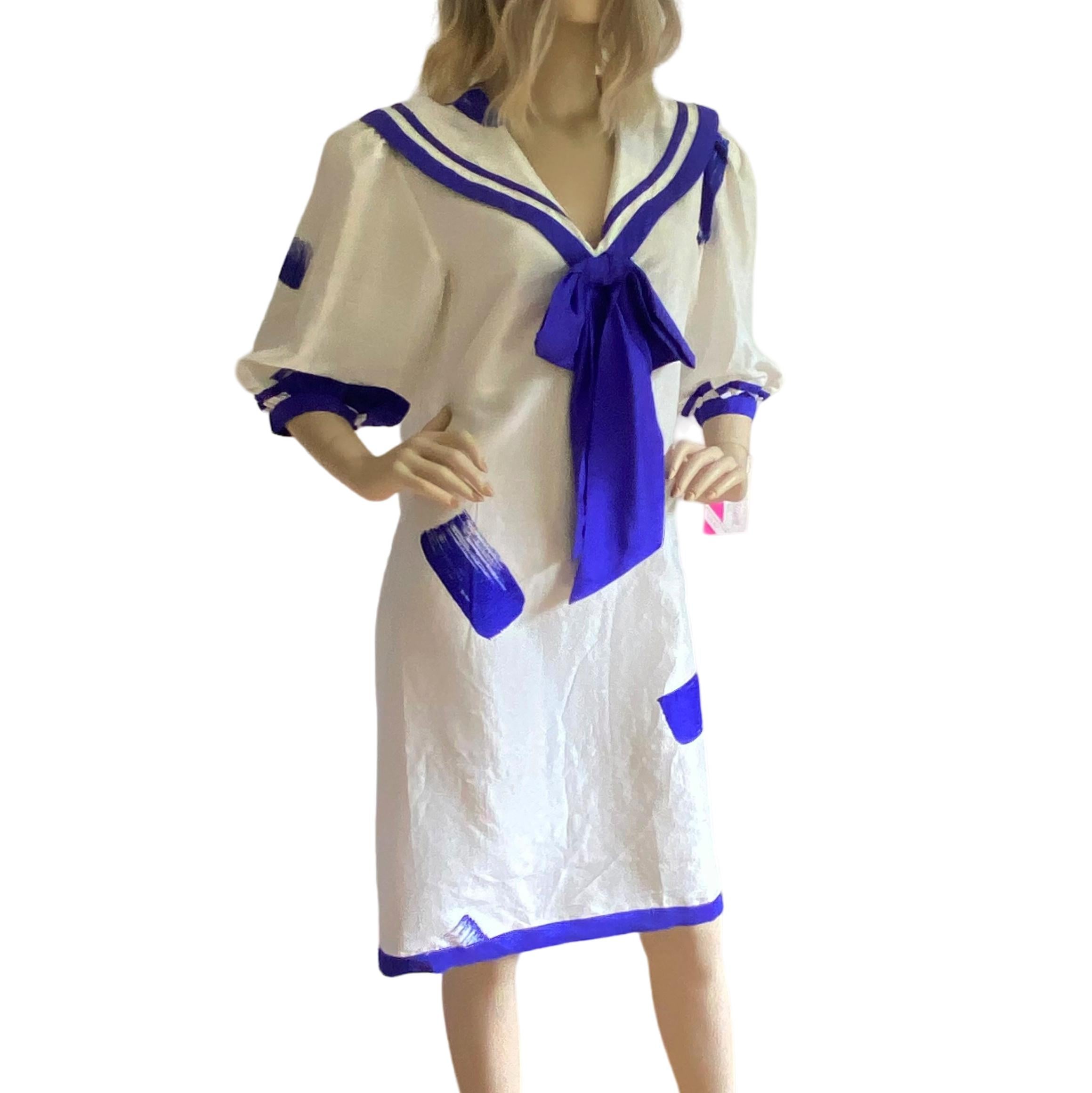 1920s sailor dress