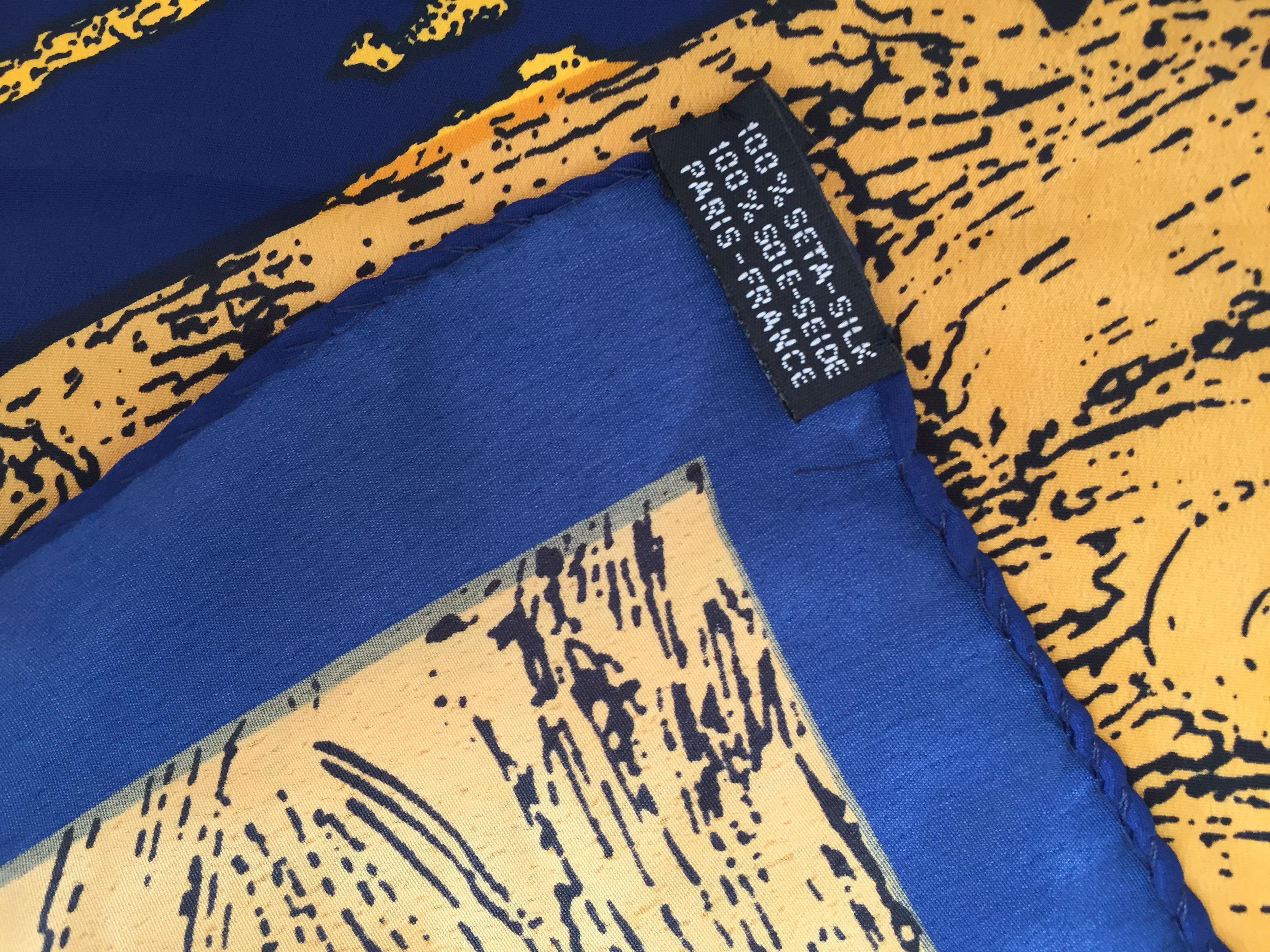 picasso scarf silk