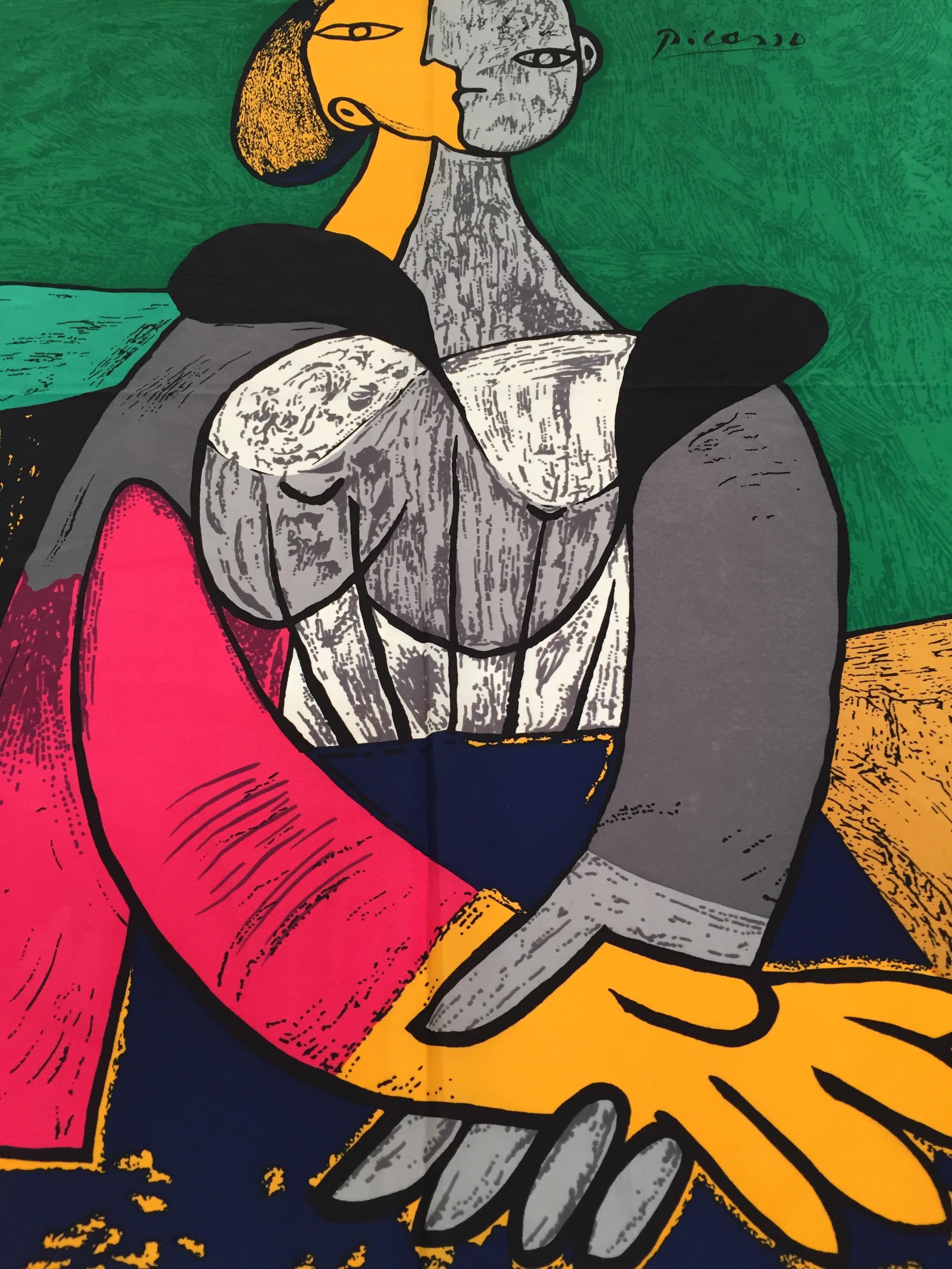 picasso silk scarf prices