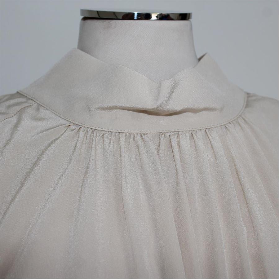 Erika Cavallini Silk shirt size 42 In Excellent Condition For Sale In Gazzaniga (BG), IT