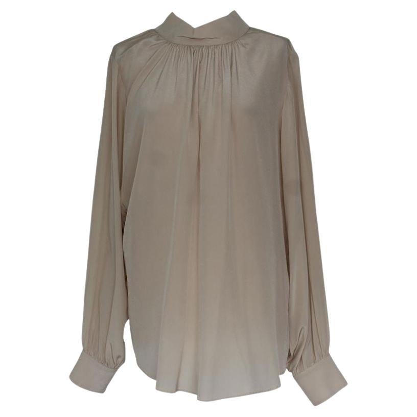Erika Cavallini Silk shirt size 42 For Sale