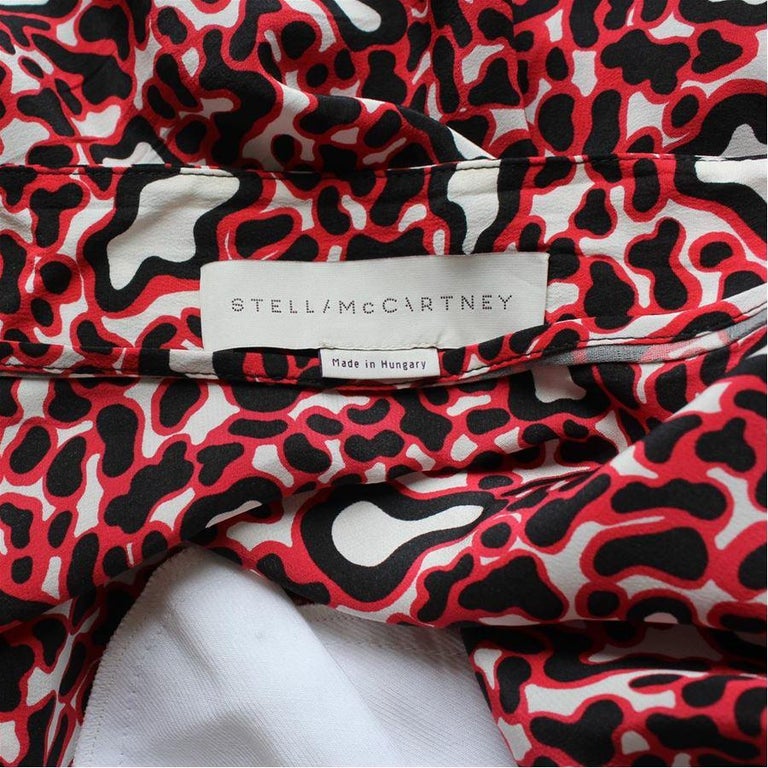 Stella Mccartney Silk Skirt size 44 For Sale at 1stDibs
