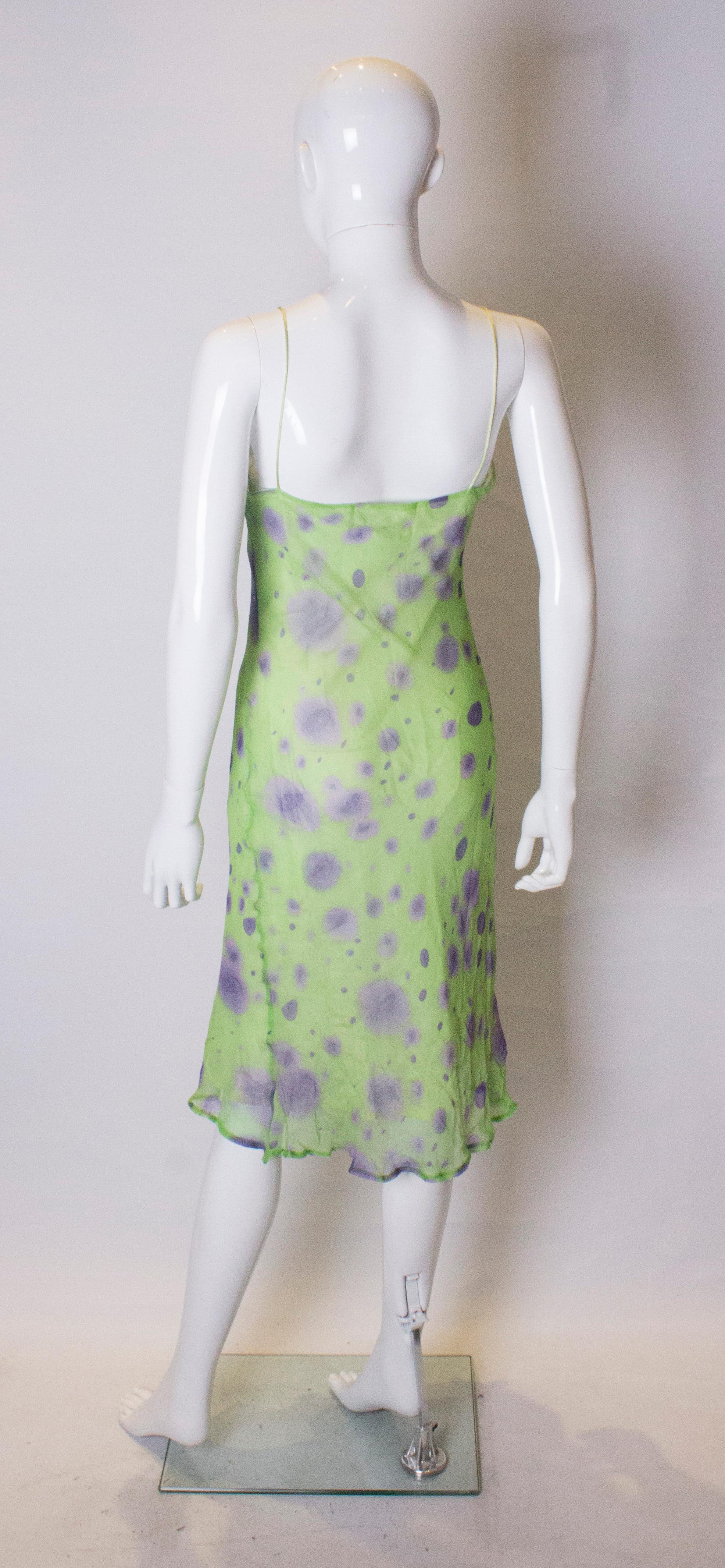 Silk Slip Dress by Lorena Conti In Good Condition In London, GB