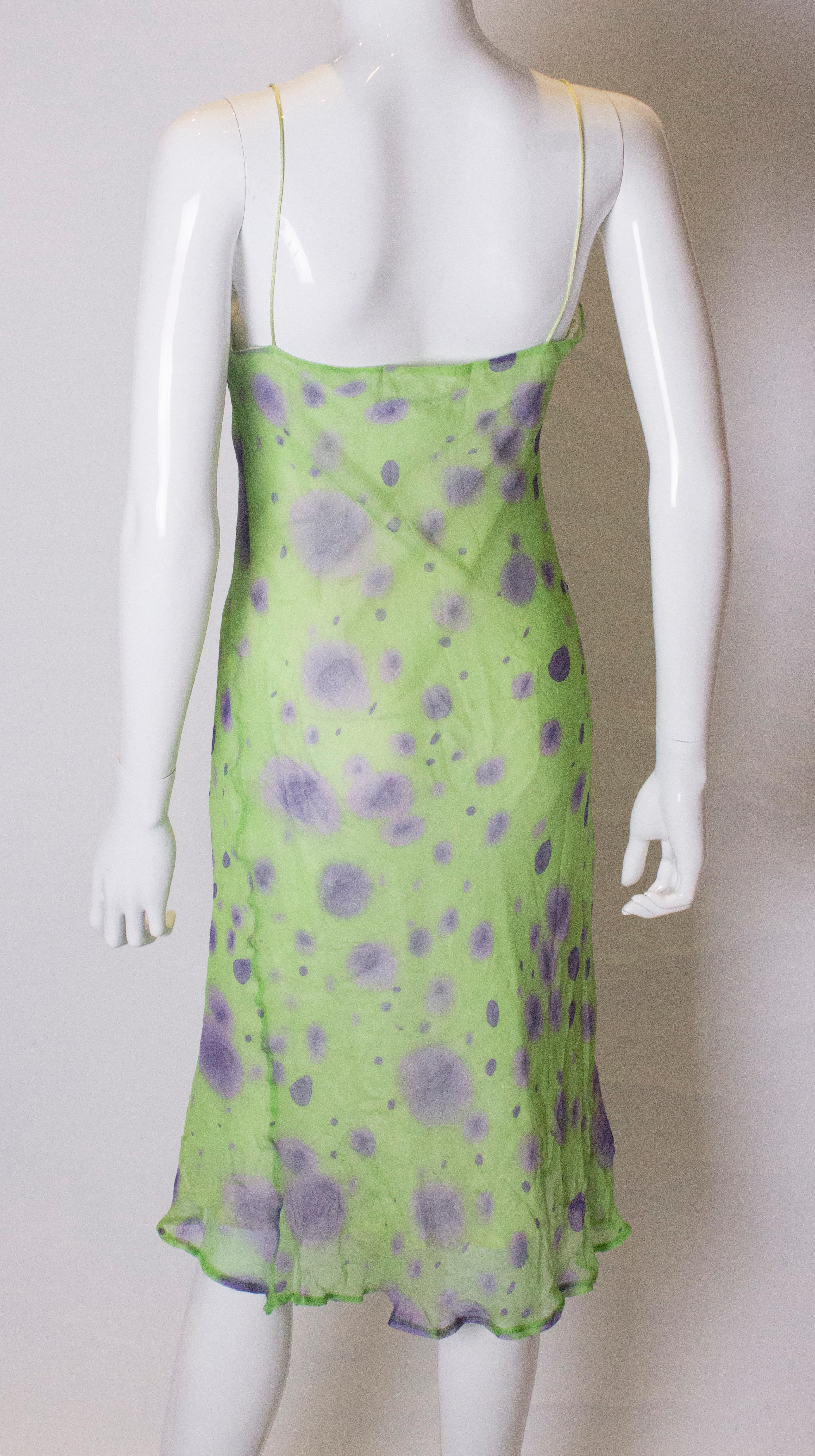 Women's Silk Slip Dress by Lorena Conti
