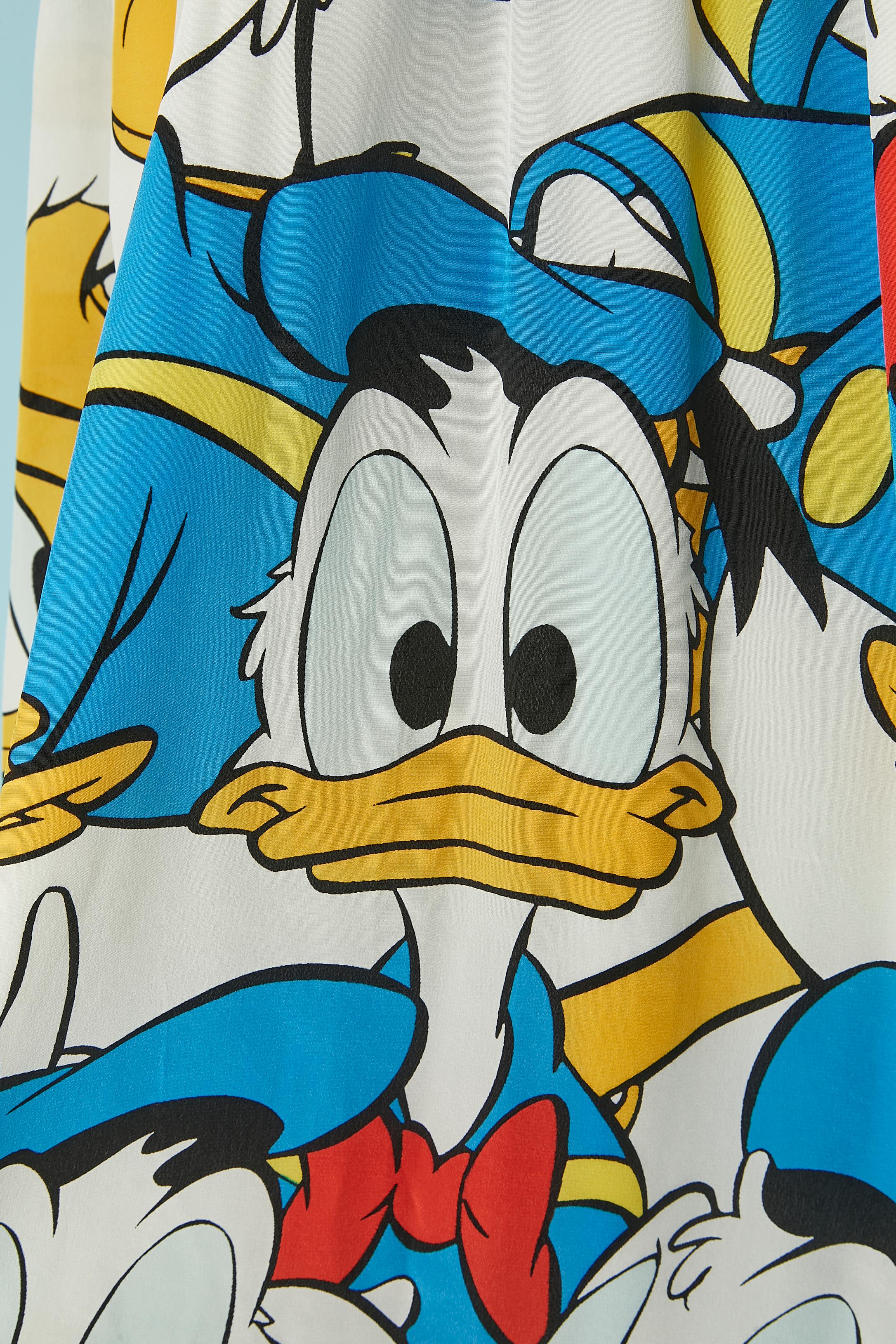 Vestido de seda con estampado 