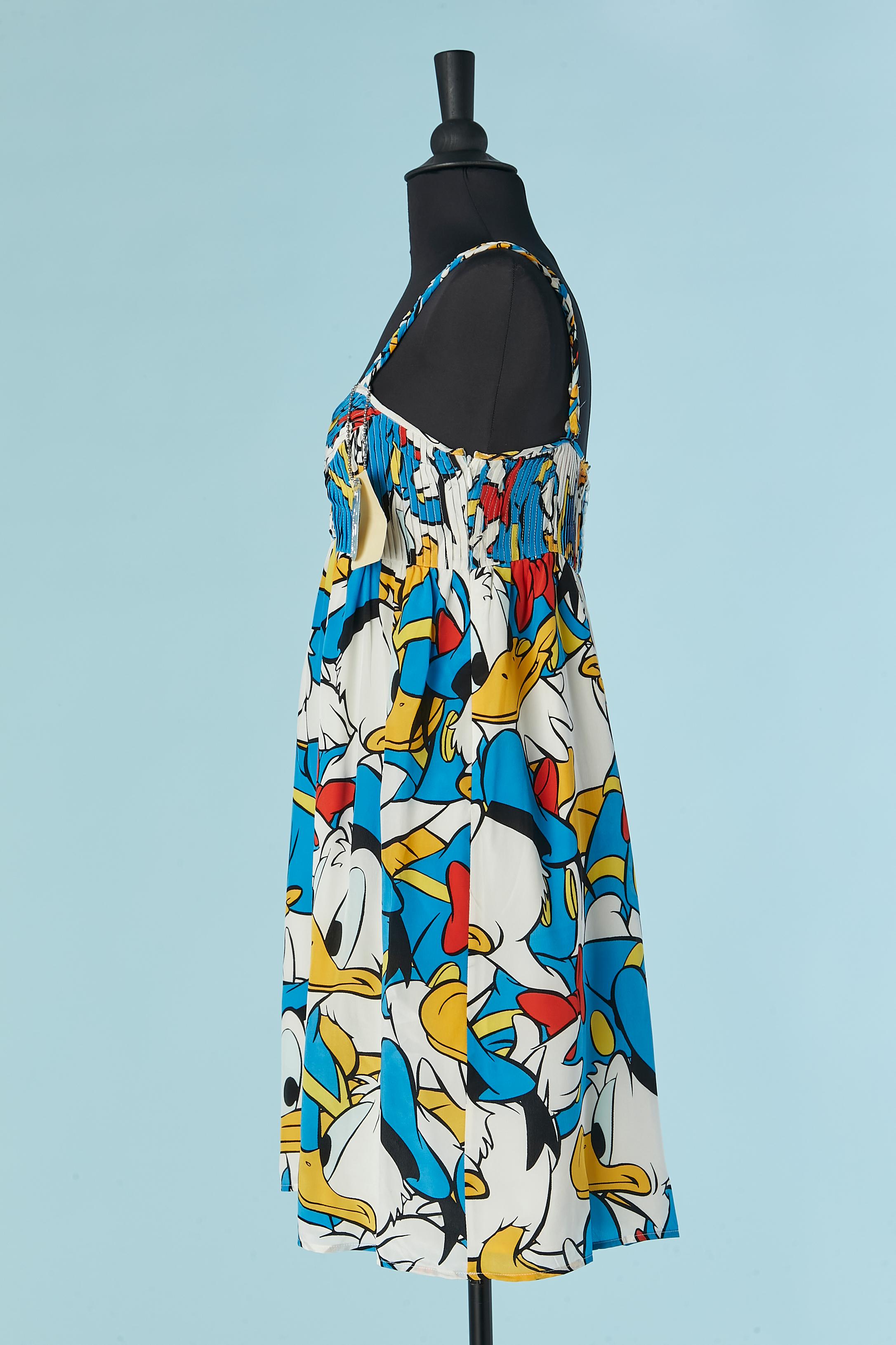 Vestido de seda con estampado 
