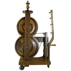 Antique Silk Spinning Wheel, 18th Century