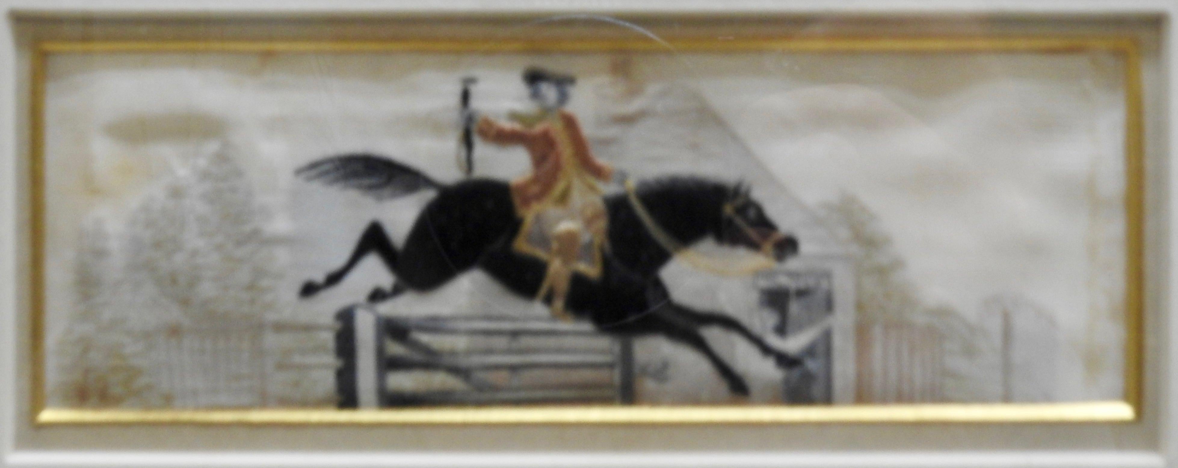 British Silk Stevengraphs Horse Theme by Thomas Stevens For Sale
