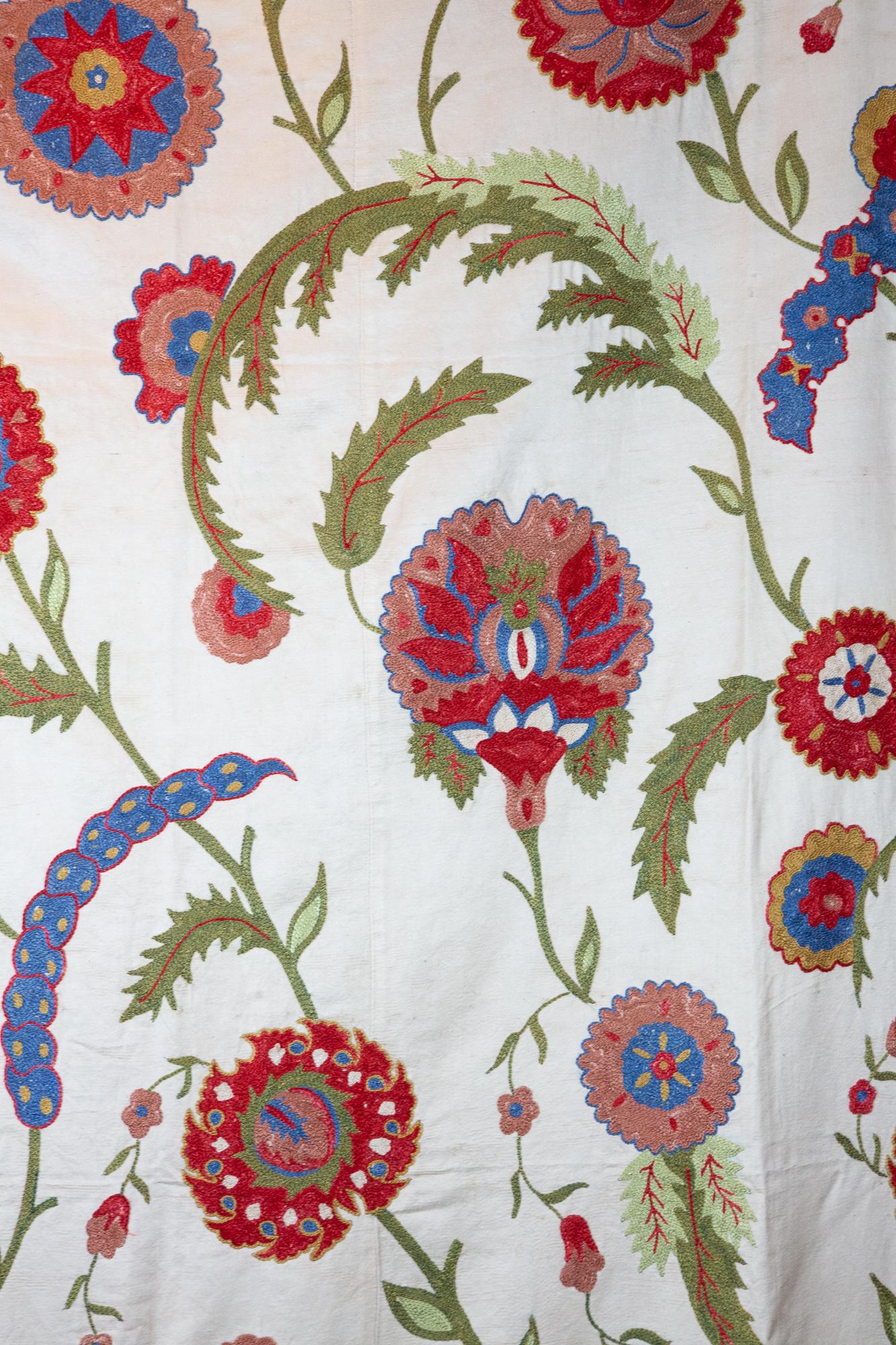 Embroidered Silk Suzani