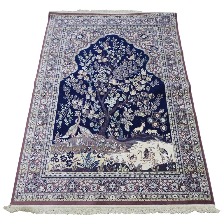 Silk Tapestry Hanging/Rug For Sale at 1stdibs