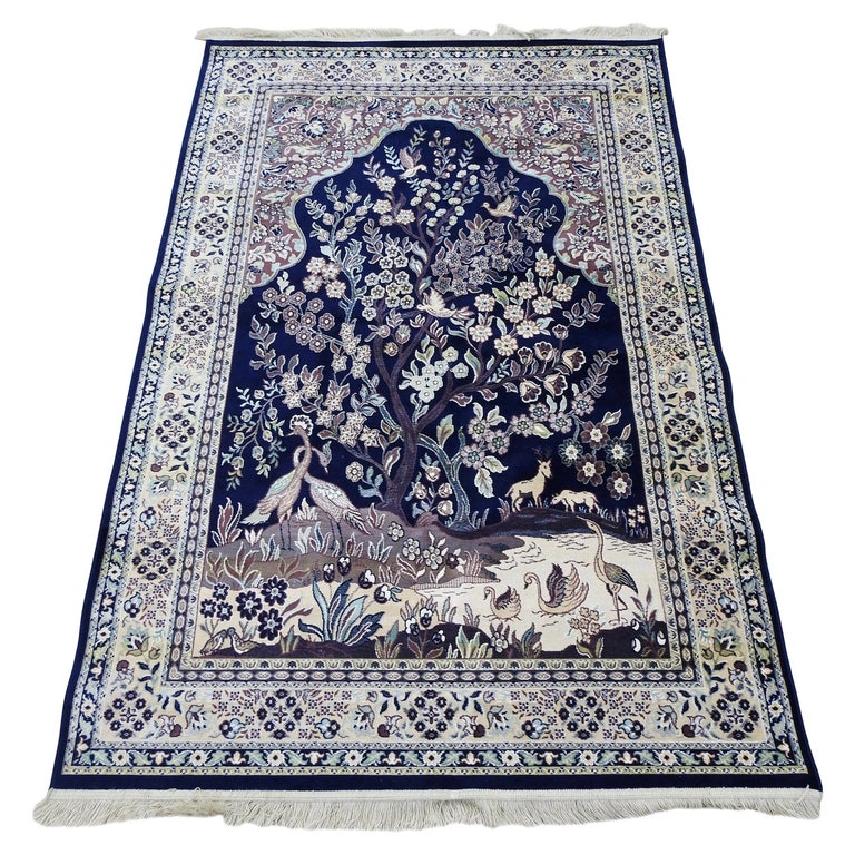 Silk Tapestry Hanging/Rug at 1stDibs