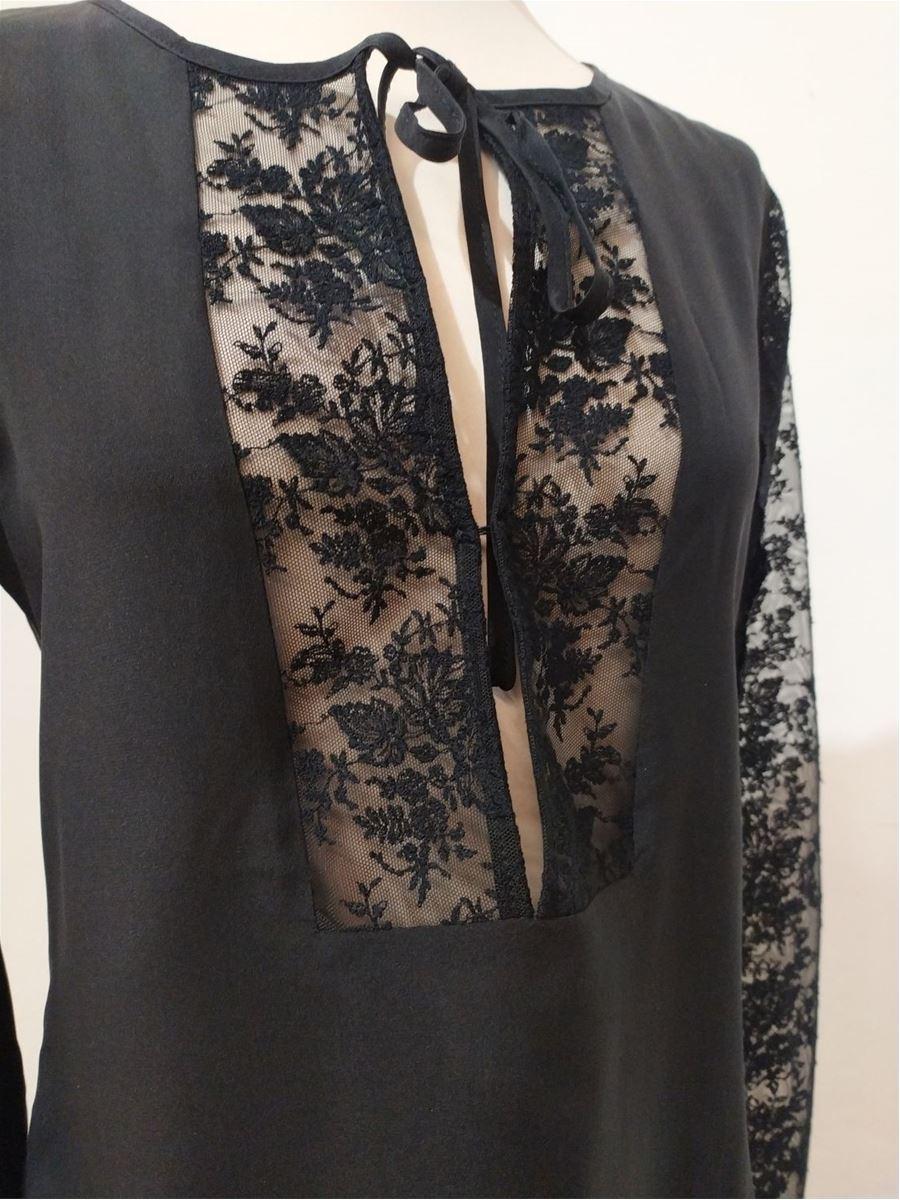 Flavio Castellani Silk top size 40 In Excellent Condition For Sale In Gazzaniga (BG), IT