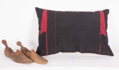 Silk Turkmen Pillow Case Made from a Turkmen Coat, Early 20th Century