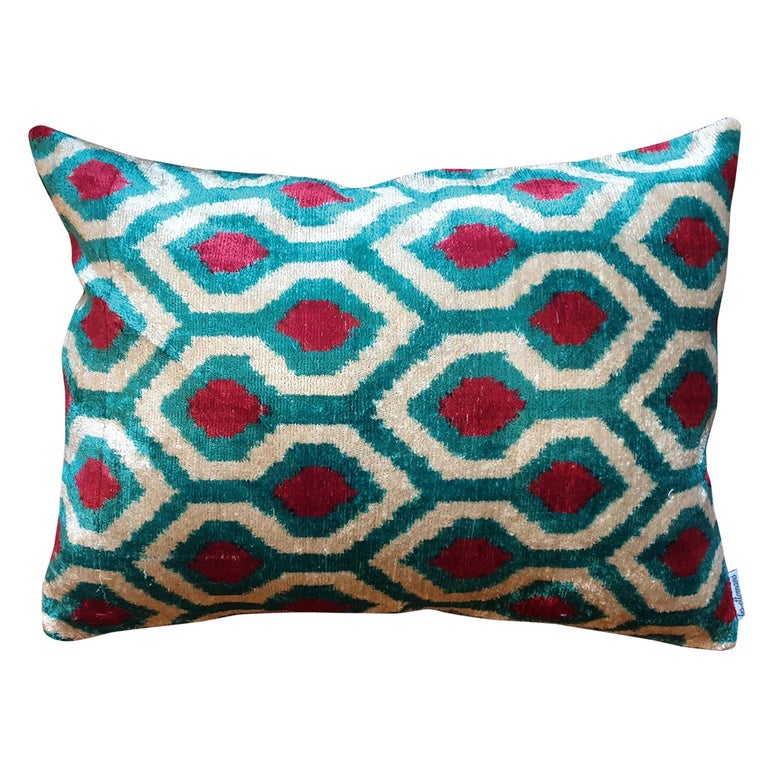 Silk Velvet Cushion V425 For Sale at 1stDibs
