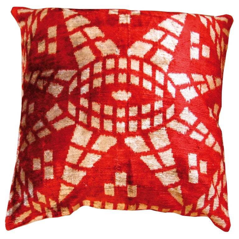 Silk Velvet Cushion Ve48 For Sale at 1stDibs