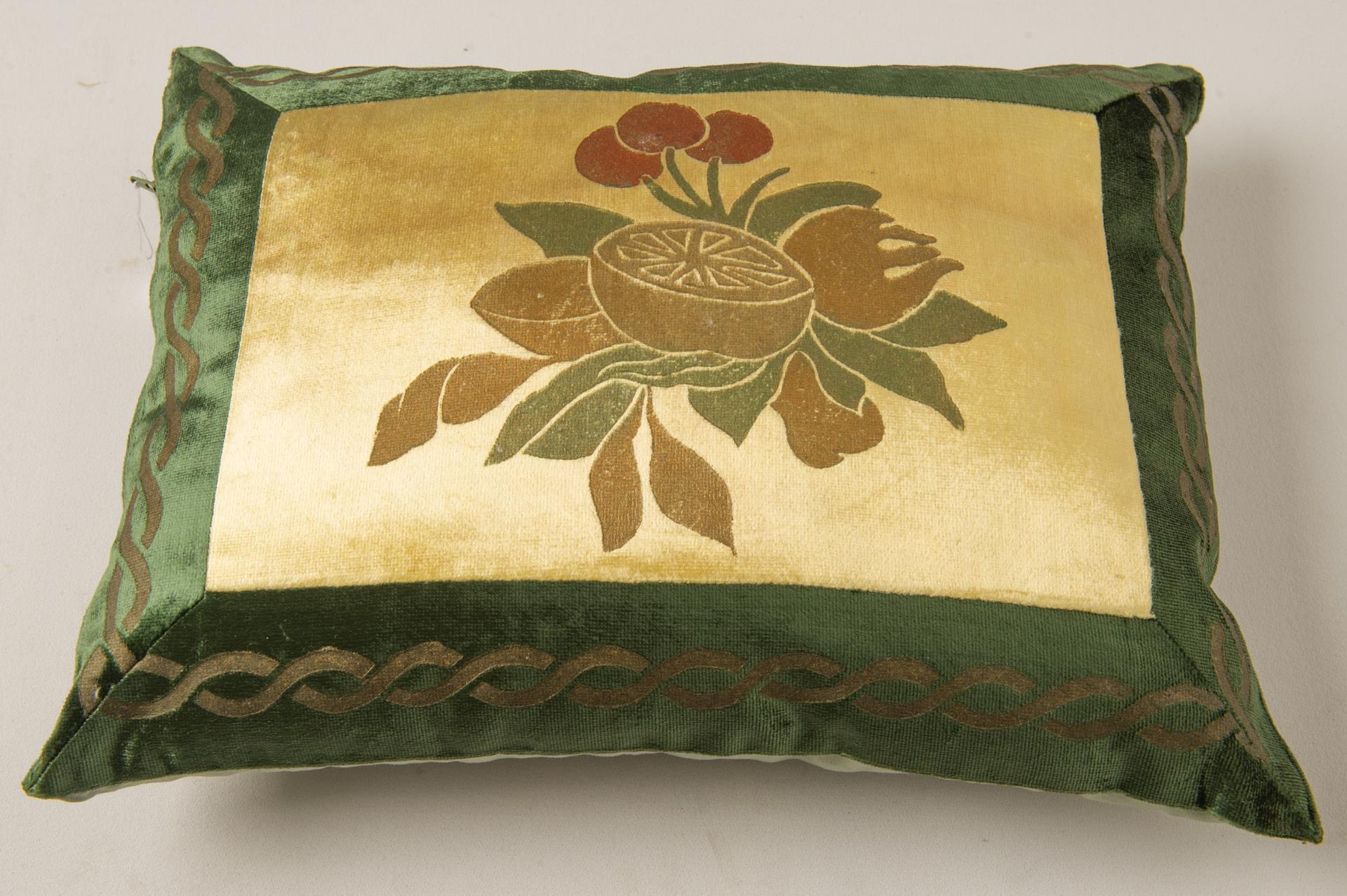 Italian Silk Velvet Venetian Pillow
