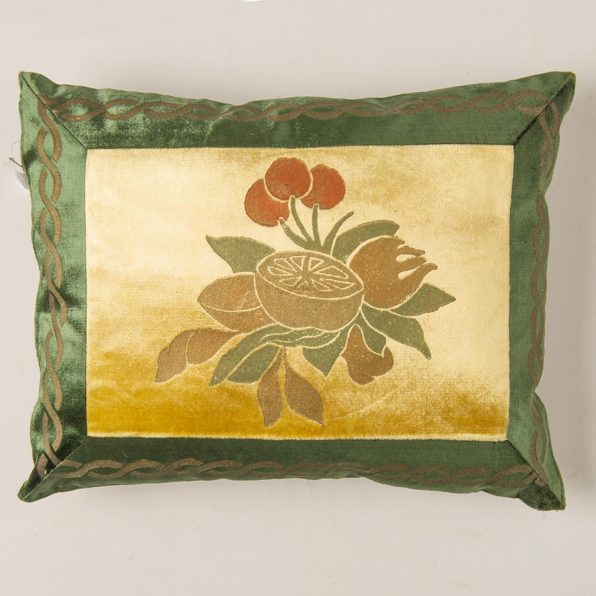 Hand-Woven Silk Velvet Venetian Pillow