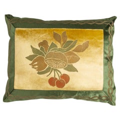 Vintage Silk Velvet Venetian Pillow