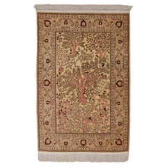 Silk Vintage Hereke Rug