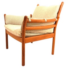 Vintage Silkeborg Genius teak armchair by Illum Wikkelso
