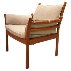 Silkeborg Genius teak armchair by Illum Wikkelso