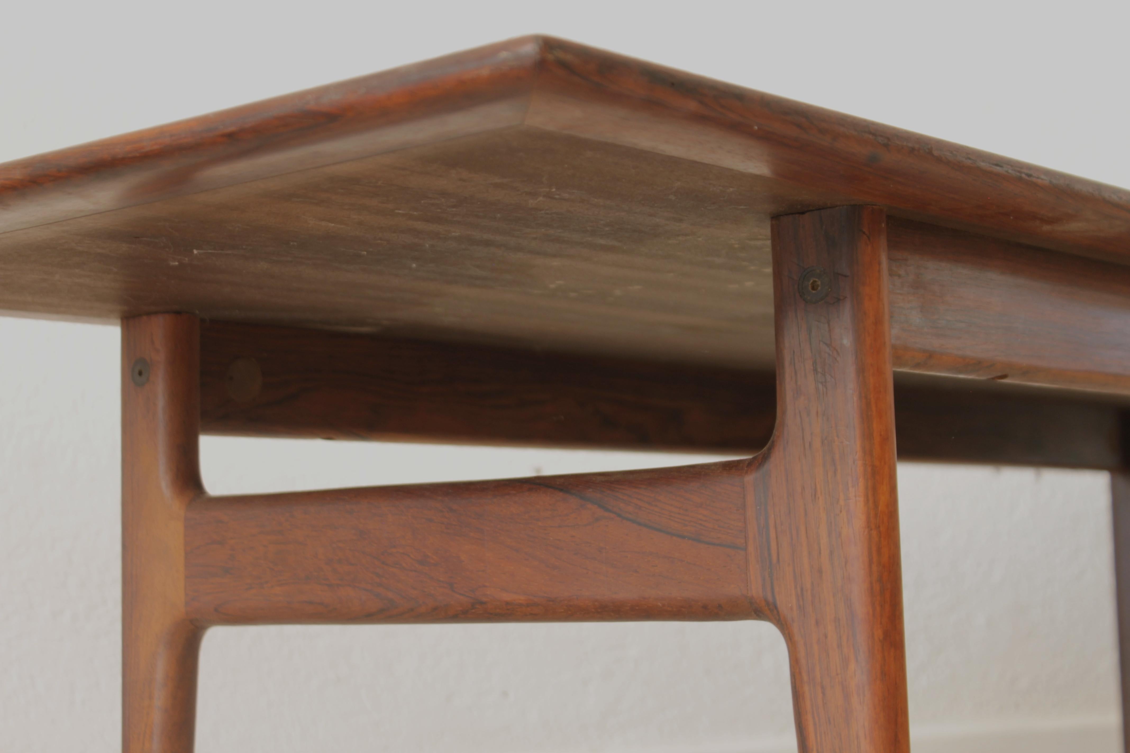 Mid-20th Century Silkeborg Rio Rosewood Coffee Table