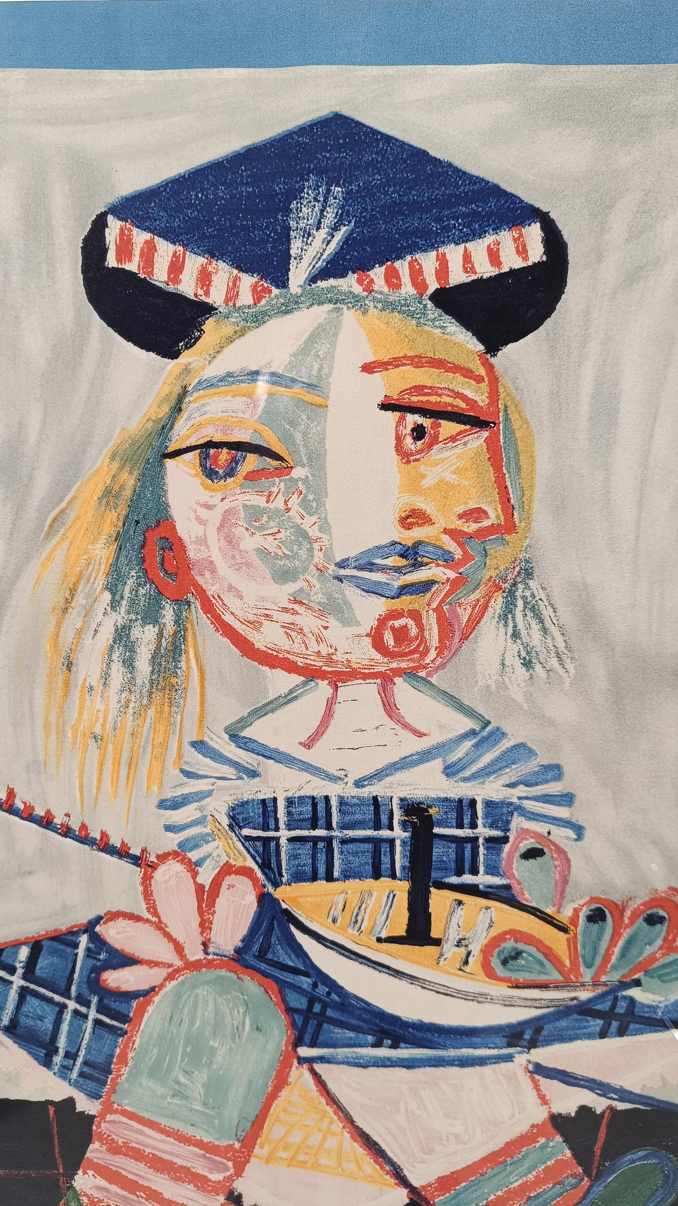 中古品 パブロ・ピカソ 額装済陶版画 pablo picasso marigold enterprises ltd new york 1985 PICASSO CERAMICS：パブロ・ピカソ | OIL - 現代アート・絵画の販売・通販