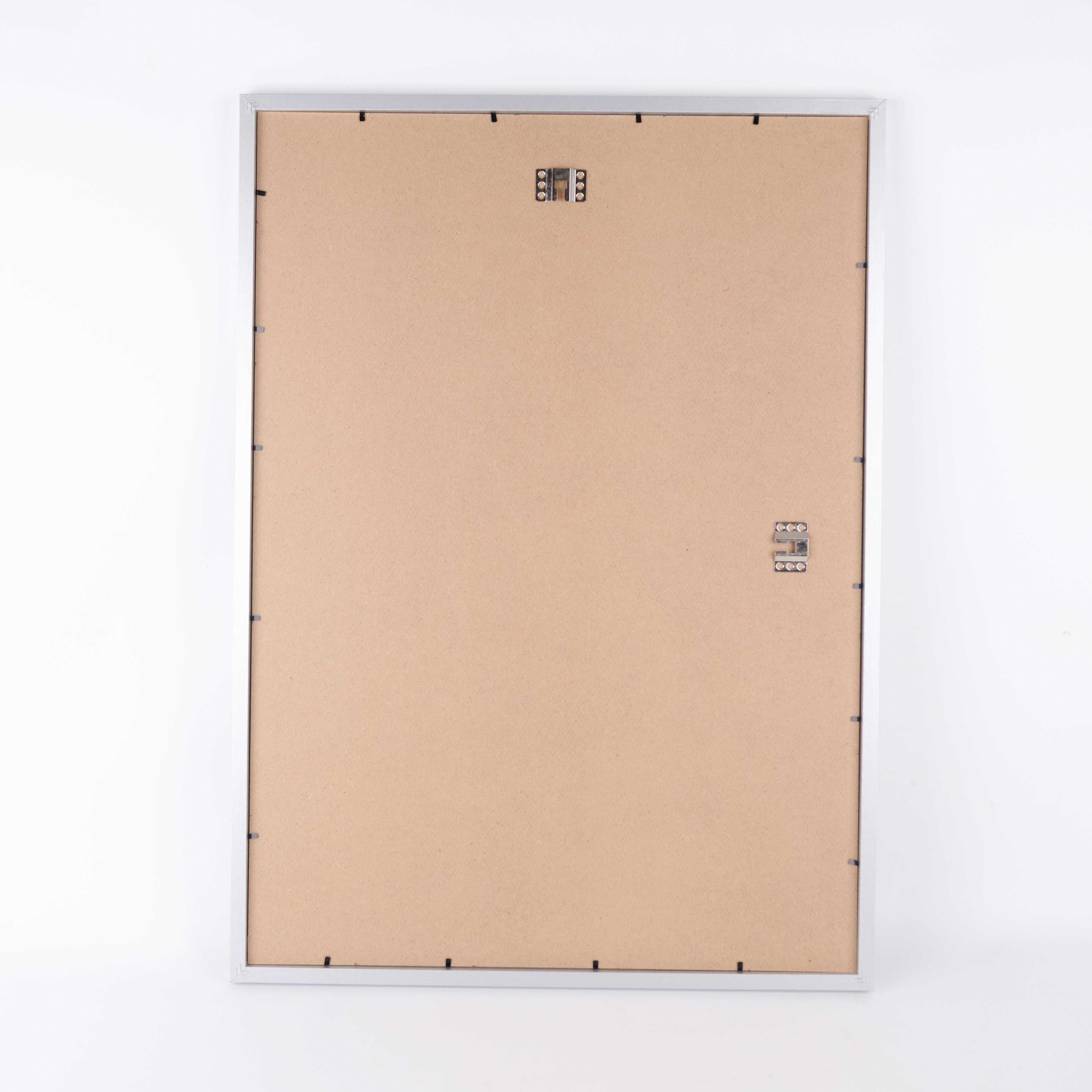 Paper Silkscreen Poster With Motif Of Woman Signed By Bjørn Wiinblad From 1970s For Sale