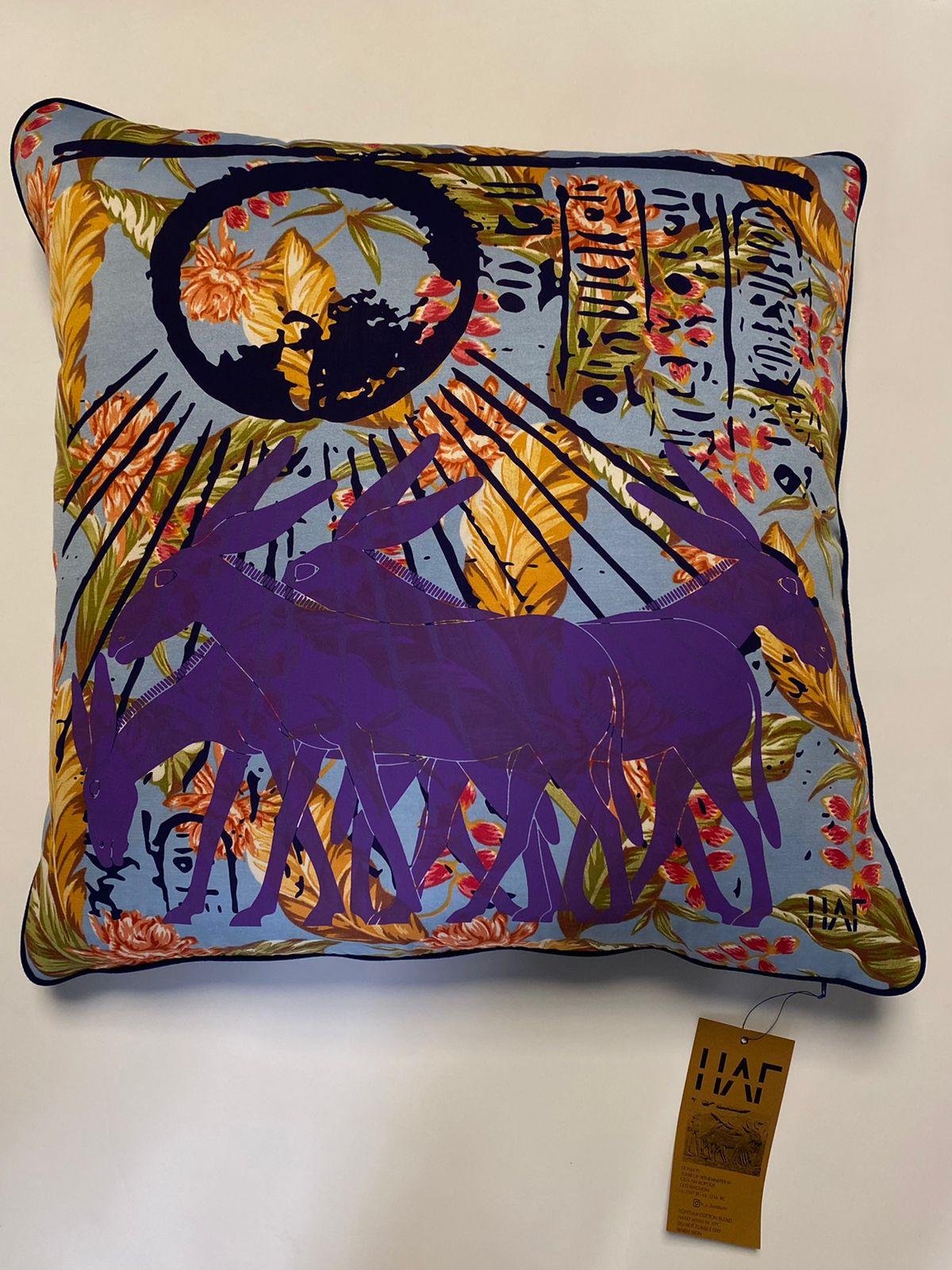 Egyptian PALIMPSEST Cushions  For Sale