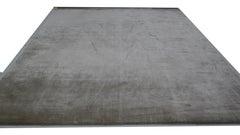 Silky Gray with Diamond Pattern Area Rug