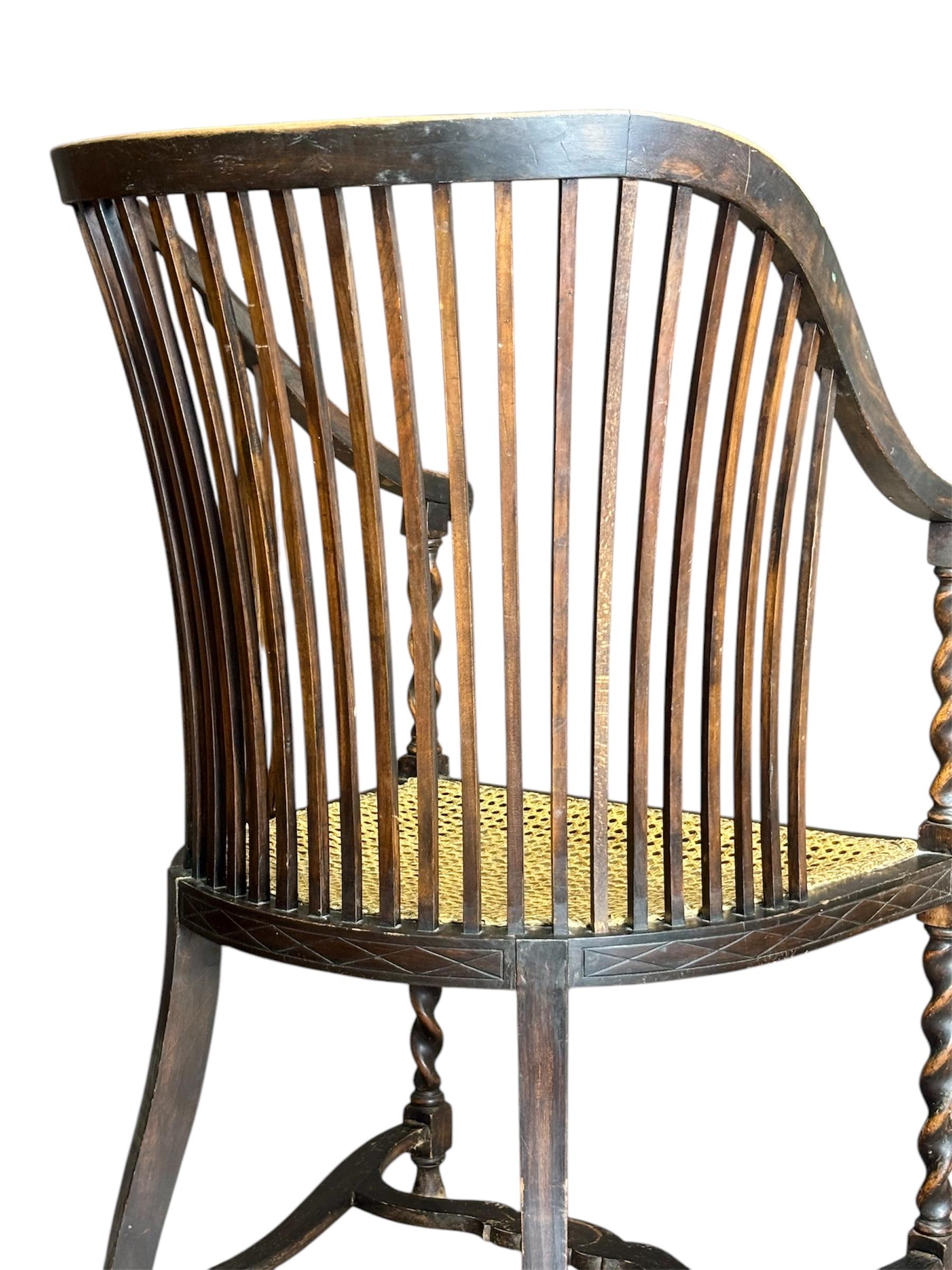 Silla Arts & Crafts inglesa For Sale 5