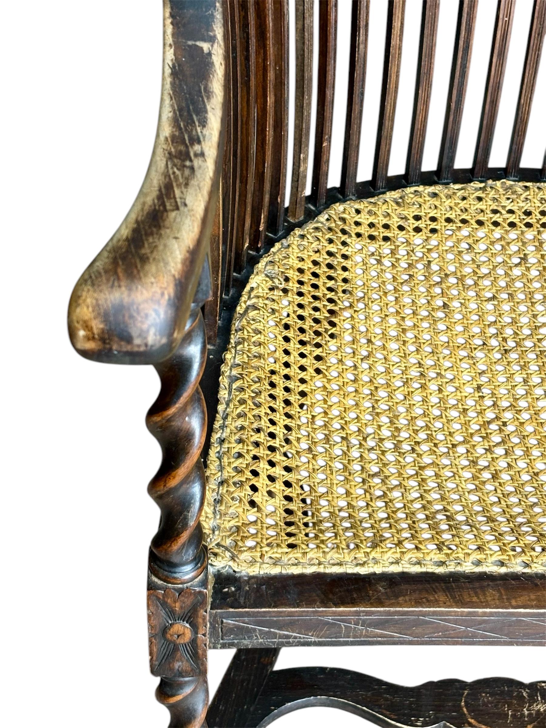 Silla Arts & Crafts inglesa For Sale 7