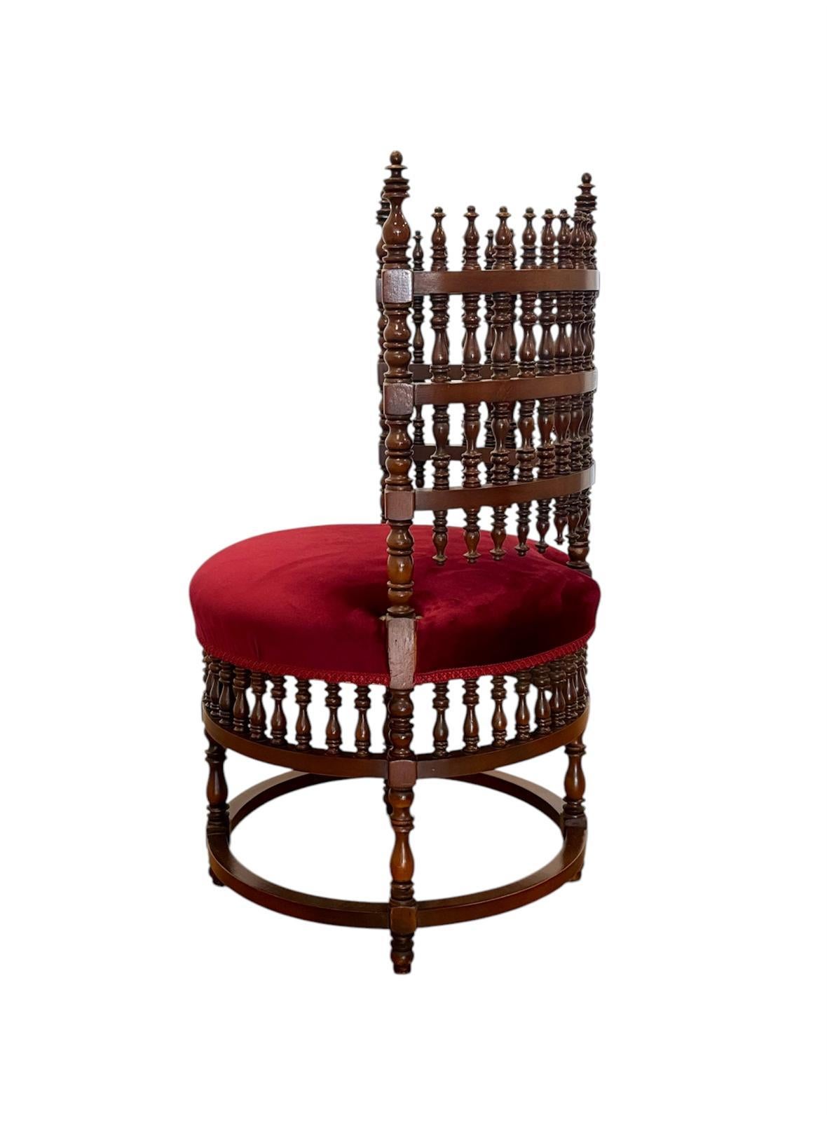Silla inglesa Arts and Crafts im Zustand „Gut“ im Angebot in VALÈNCIA, ES