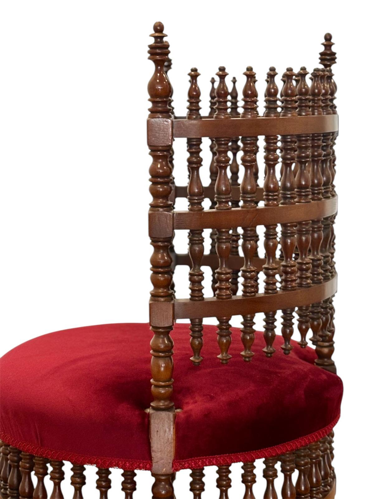 Silla inglesa Arts and Crafts im Angebot 3