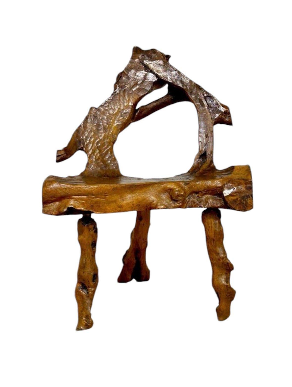 Spagnolo Silla rústica artesanal in vendita