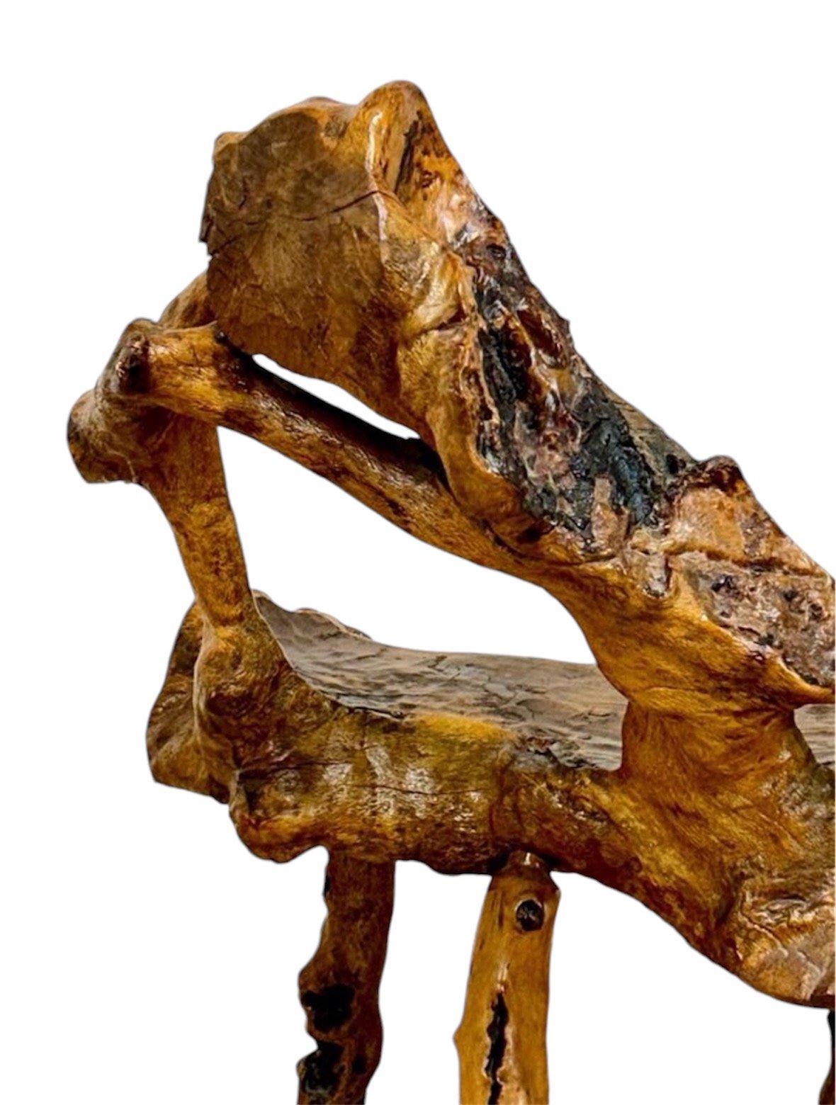 Silla rústica artesanal in vendita 1
