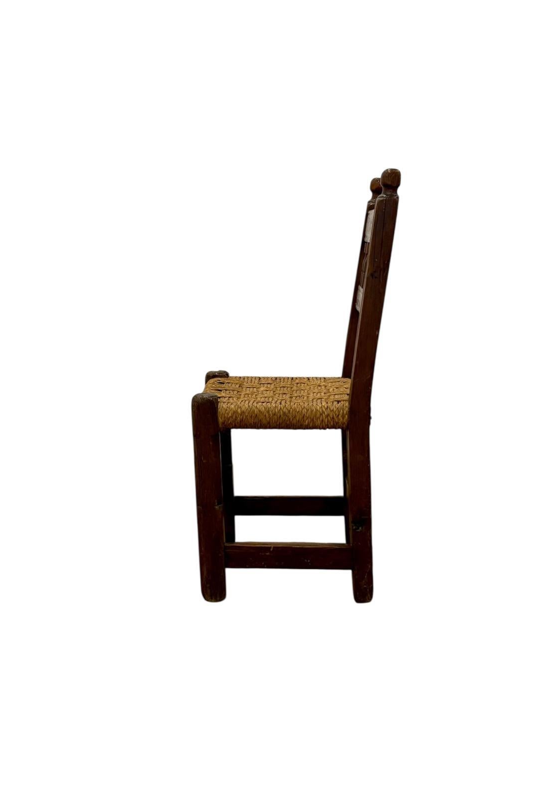 Corde Silla rústica española en vente