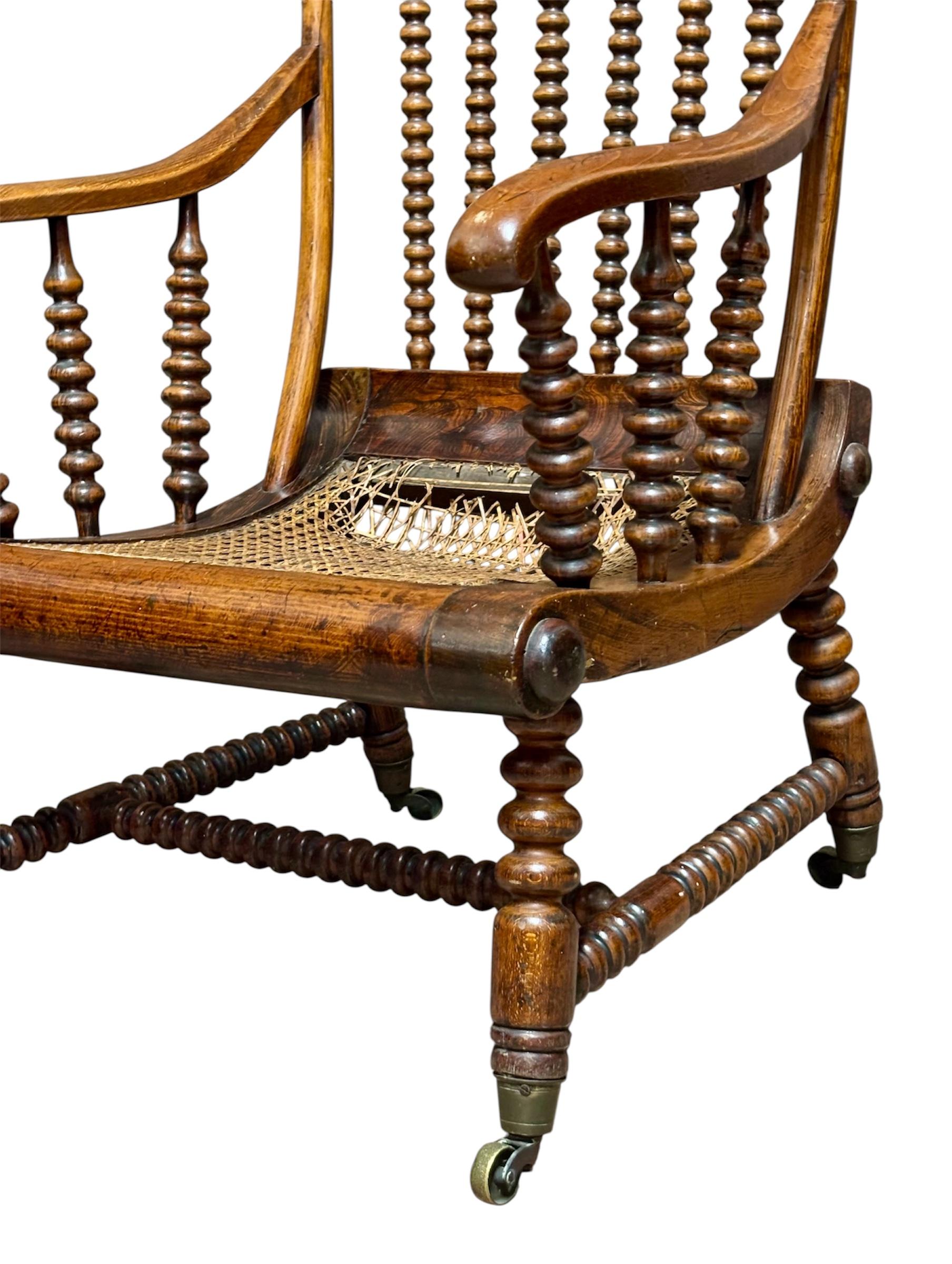 British Sillón “bobbin” For Sale
