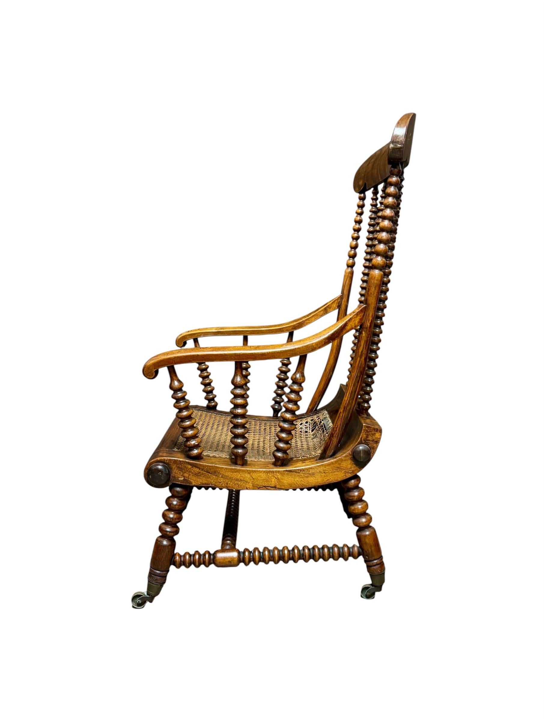 19th Century Sillón “bobbin” For Sale