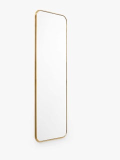 Sillon Brass Mirror SH7 in Brass by Sebastian Herkner for &tradition