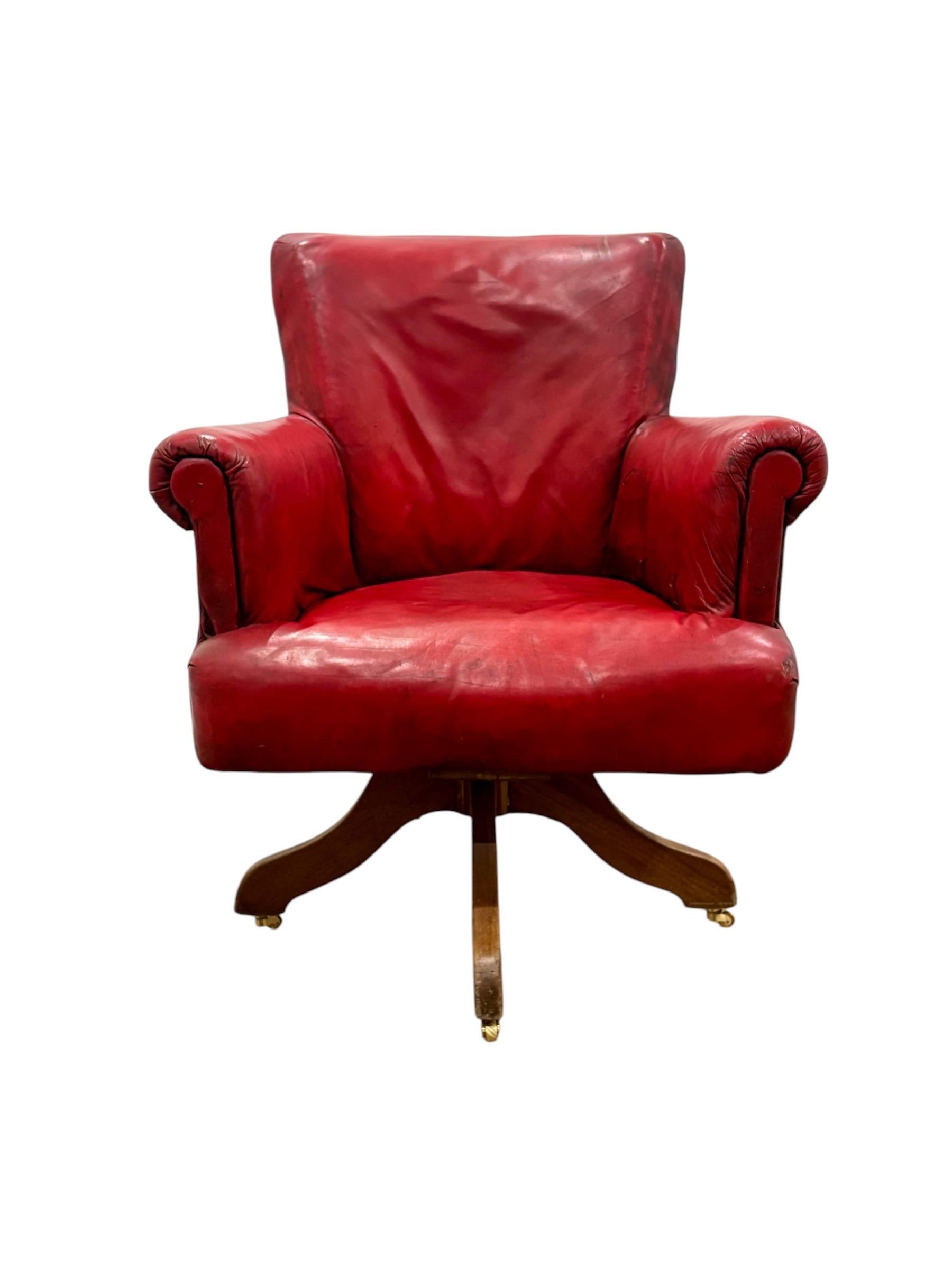 Britannico Sillón Club inglés giratorio in vendita