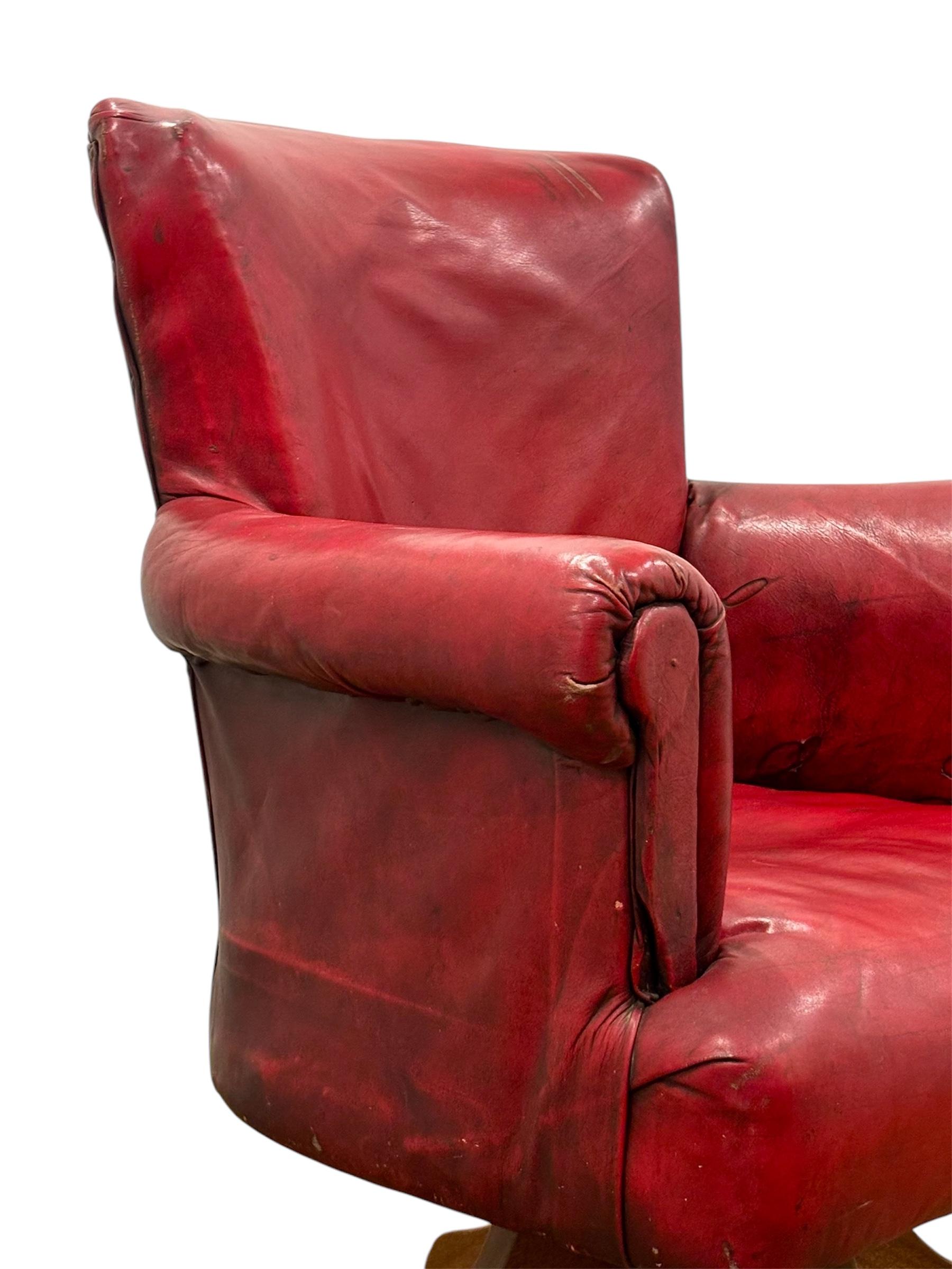 Sillón Club inglés giratorio in vendita 2