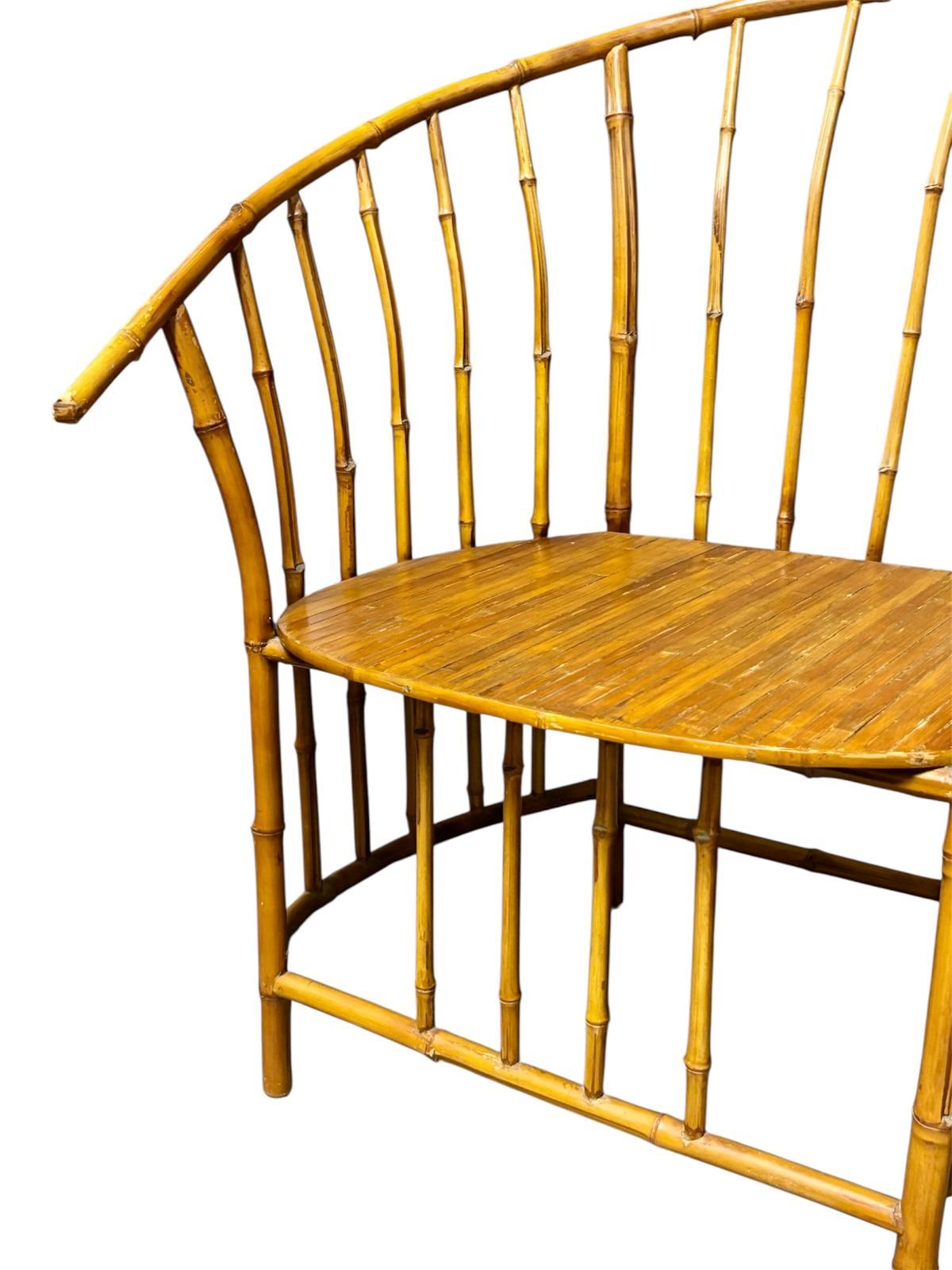 Sillones italianos de Bambú en venta 3