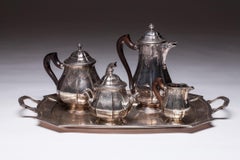 Sillver Tea and Coffee Service with Tray